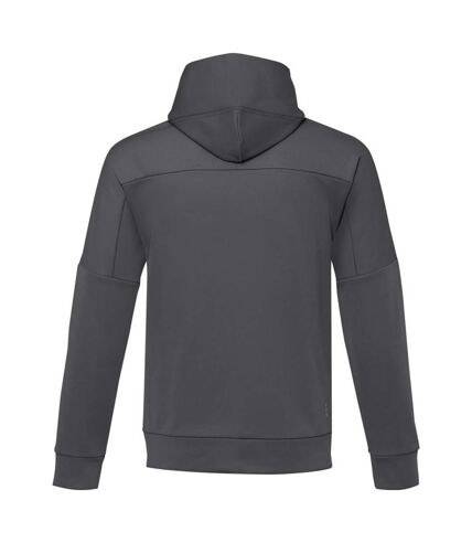 Elevate Life Mens Nubia Knitted Full Zip Jacket (Storm Grey)