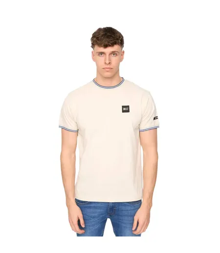 Mens Wrentham Cotton T-shirt Stone Duck And Cover