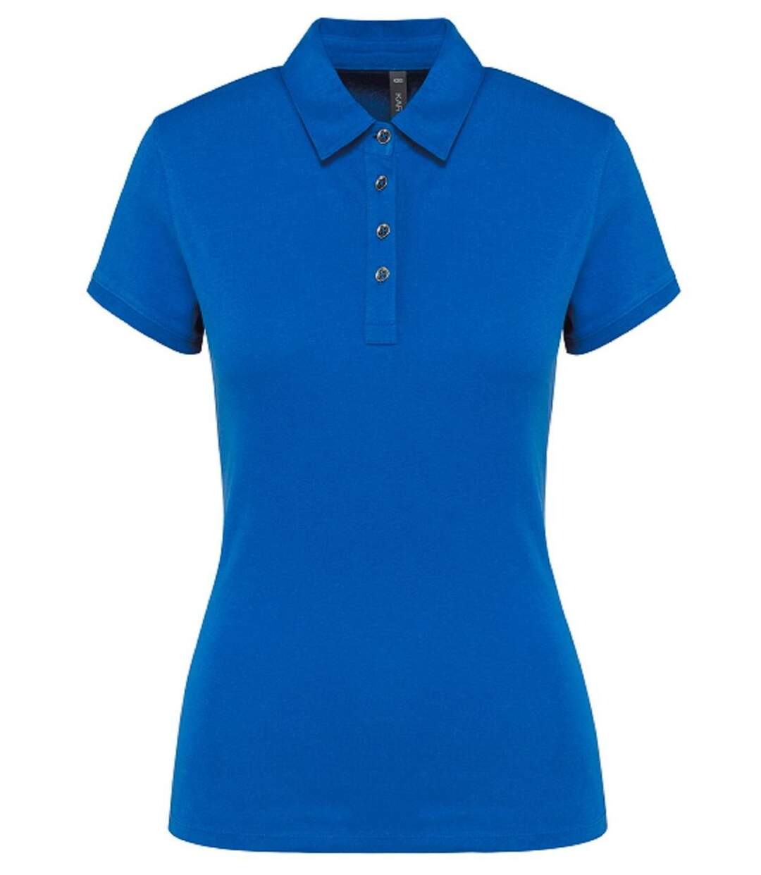 Polo jersey manches courtes - Femme - K263 - bleu roi-1