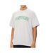 T-Shirt gris/vert homme converse retro-1
