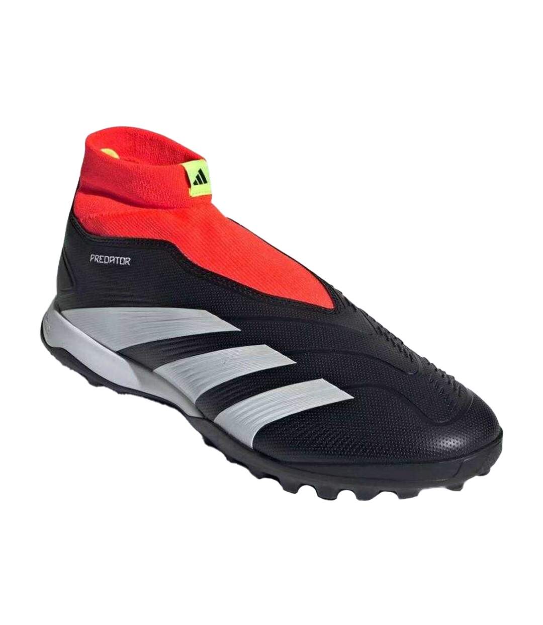 Chaussures De Foot Pour Terrain Ferme Predator League Homme Blanc Noir Rouge Adidas-1