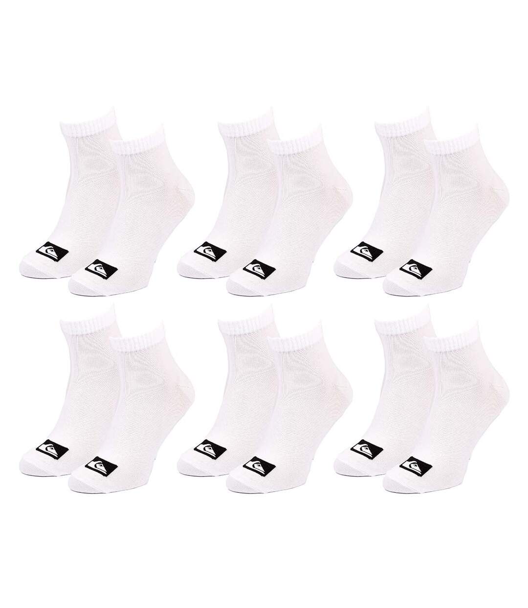 Chaussettes QUICKSILVER QUARTER Pack de 6 Paires 7162-2