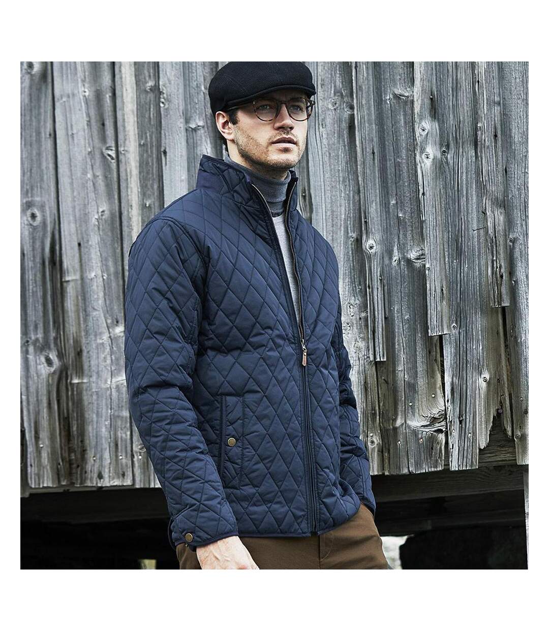 Richmond Doudoune Matelassée Homme Marine Profonde Tee Jays-3