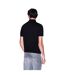 Mens Knitted Polo Shirt Black Armani Exchange-2