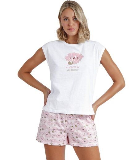Pyjama tenue d'intérieur short t-shirt Sea World Admas