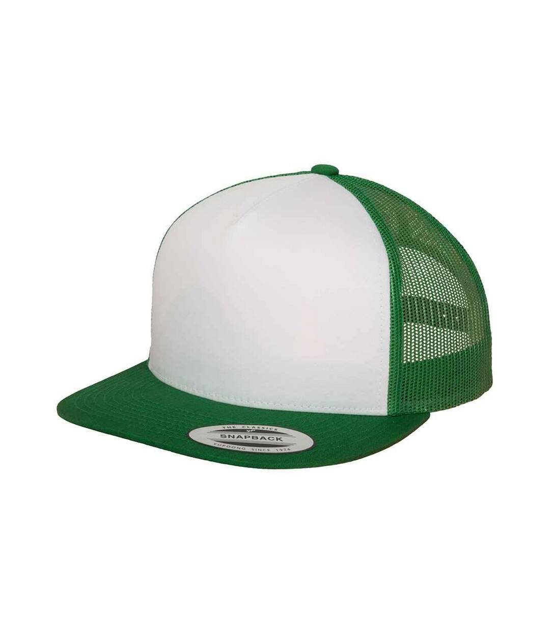 Casquette trucker adulte vert Flexfit