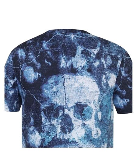 Mens Sub Skulls T-shirt Navy Firetrap