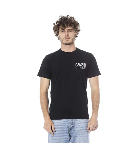 Unisex Adult Bold Logo T-shirt Black Cavalli Class