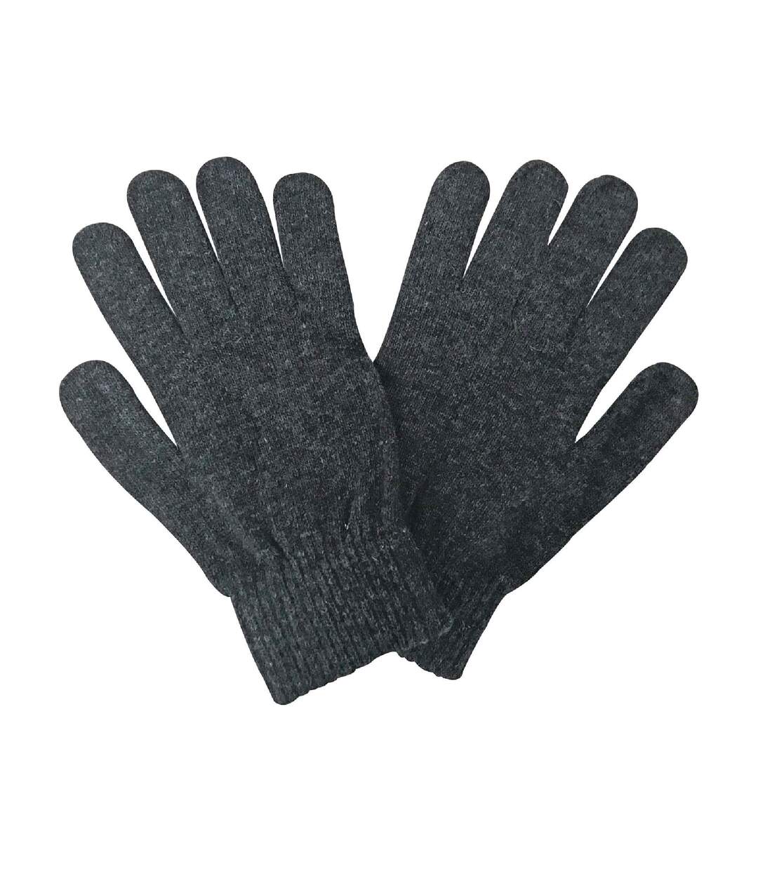 Gants Homme Thermiques Laine Hiver Chaudes Tricot-1