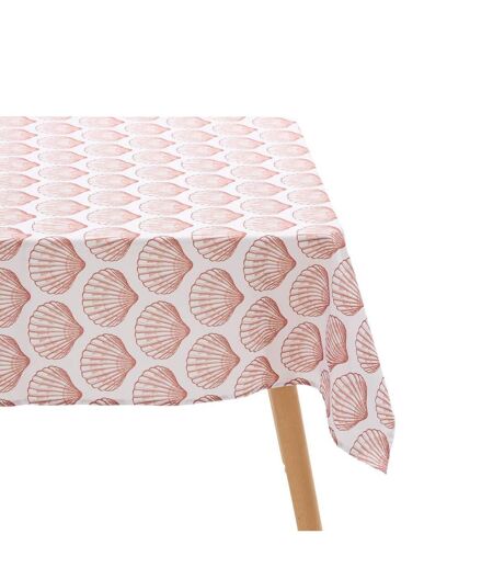 Nappe Antitache Imprimé Océania 150x300cm Terracotta