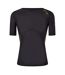 Mens A400 Performance Training Compression Shirt Black Skins-1