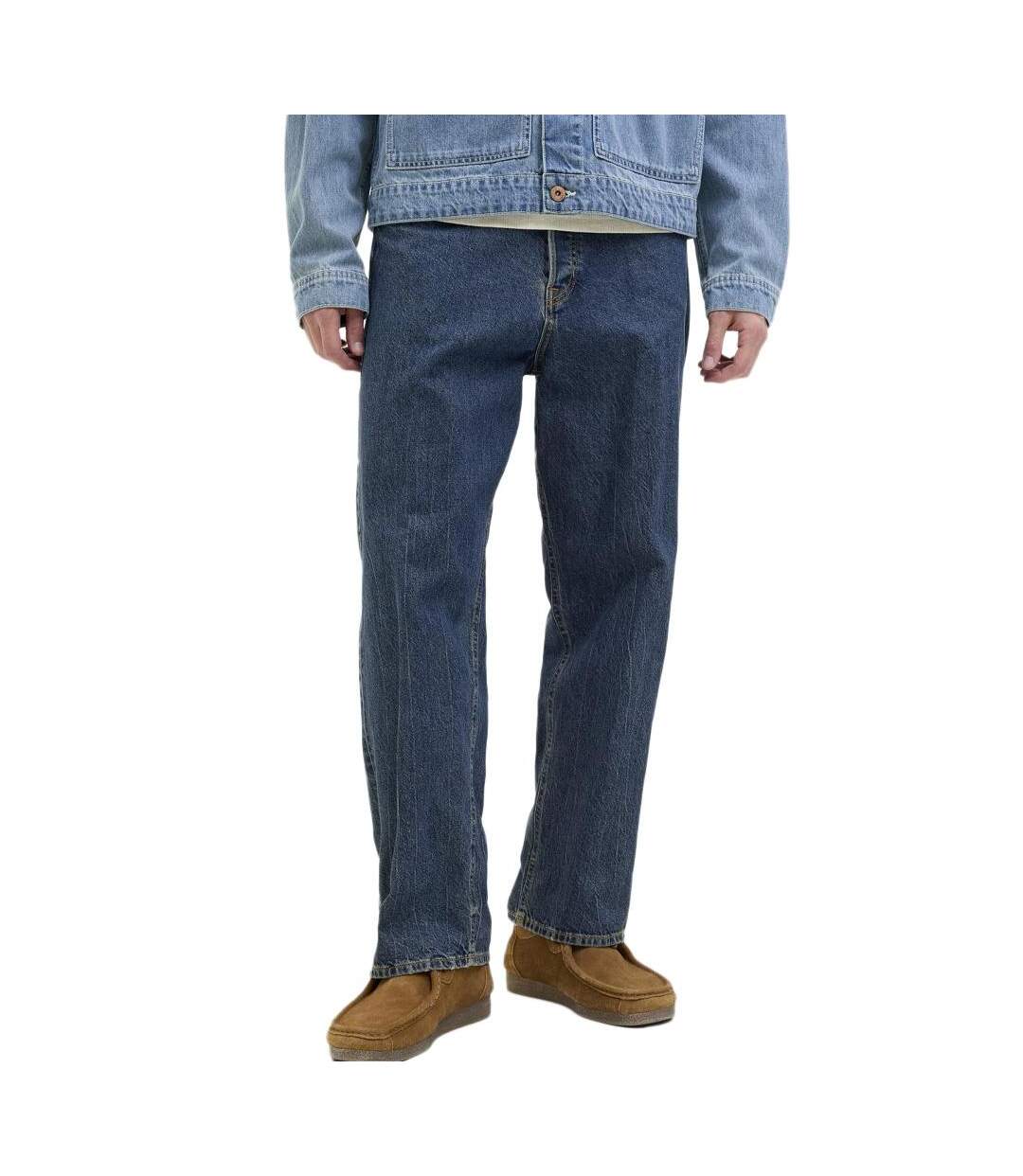 Jean droit bleu homme jack & jones eddie-1