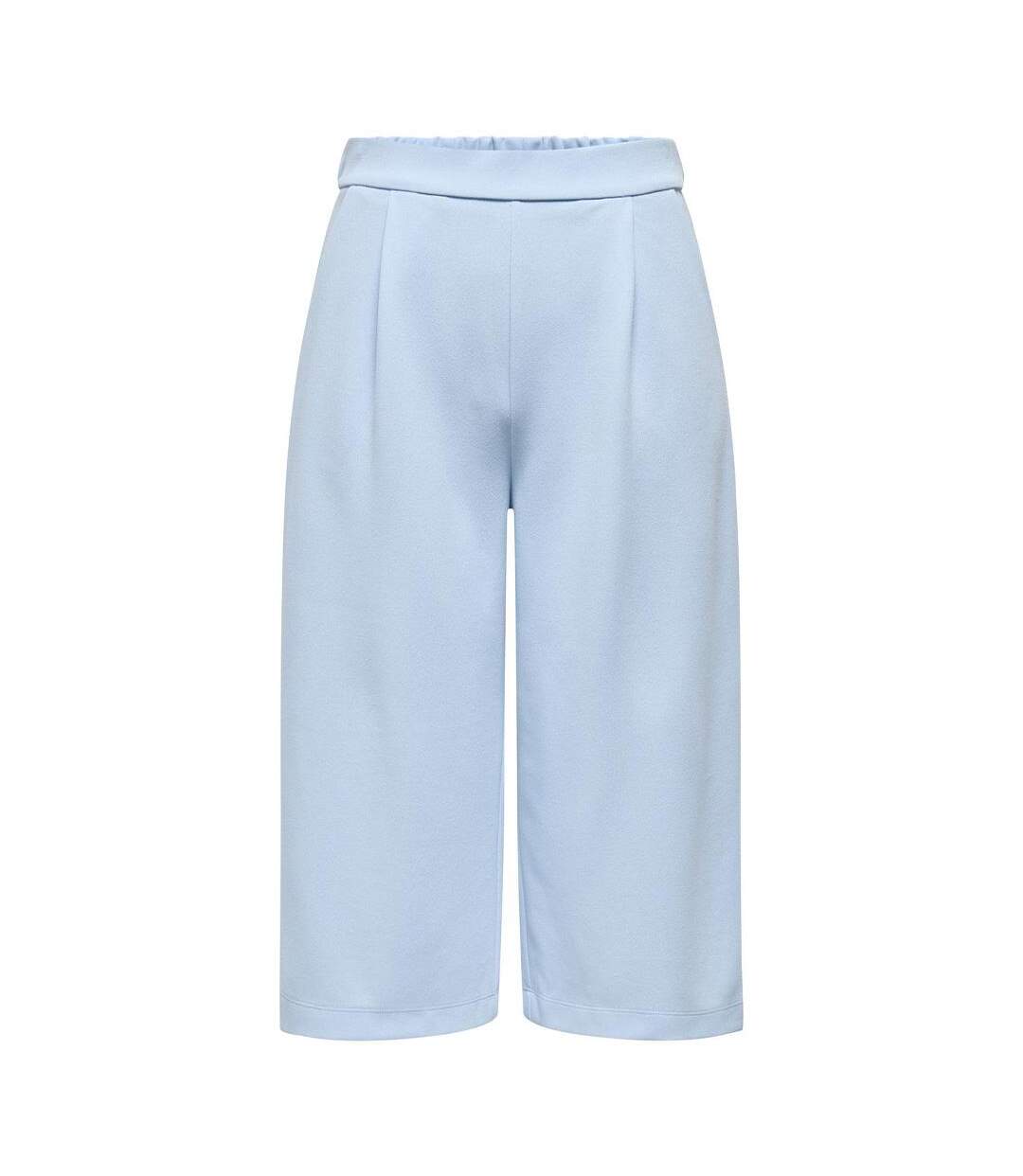 Pantacourt bleu ciel femme jdy geggo-1