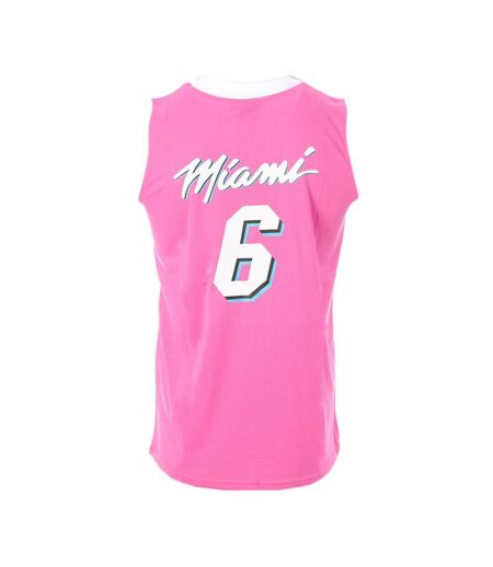 Miami Maillot de basket Rose Homme Sport Zone Miami 6 - L