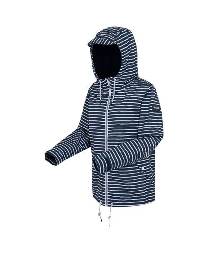 Veste Imperméable Bayletta Femme Bleu Marine Blanc Regatta