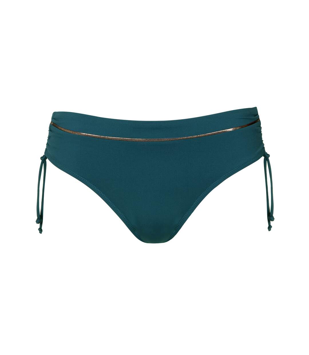 Bas maillot slip de bain taille haute côtés réglables Umbria Lisca-4