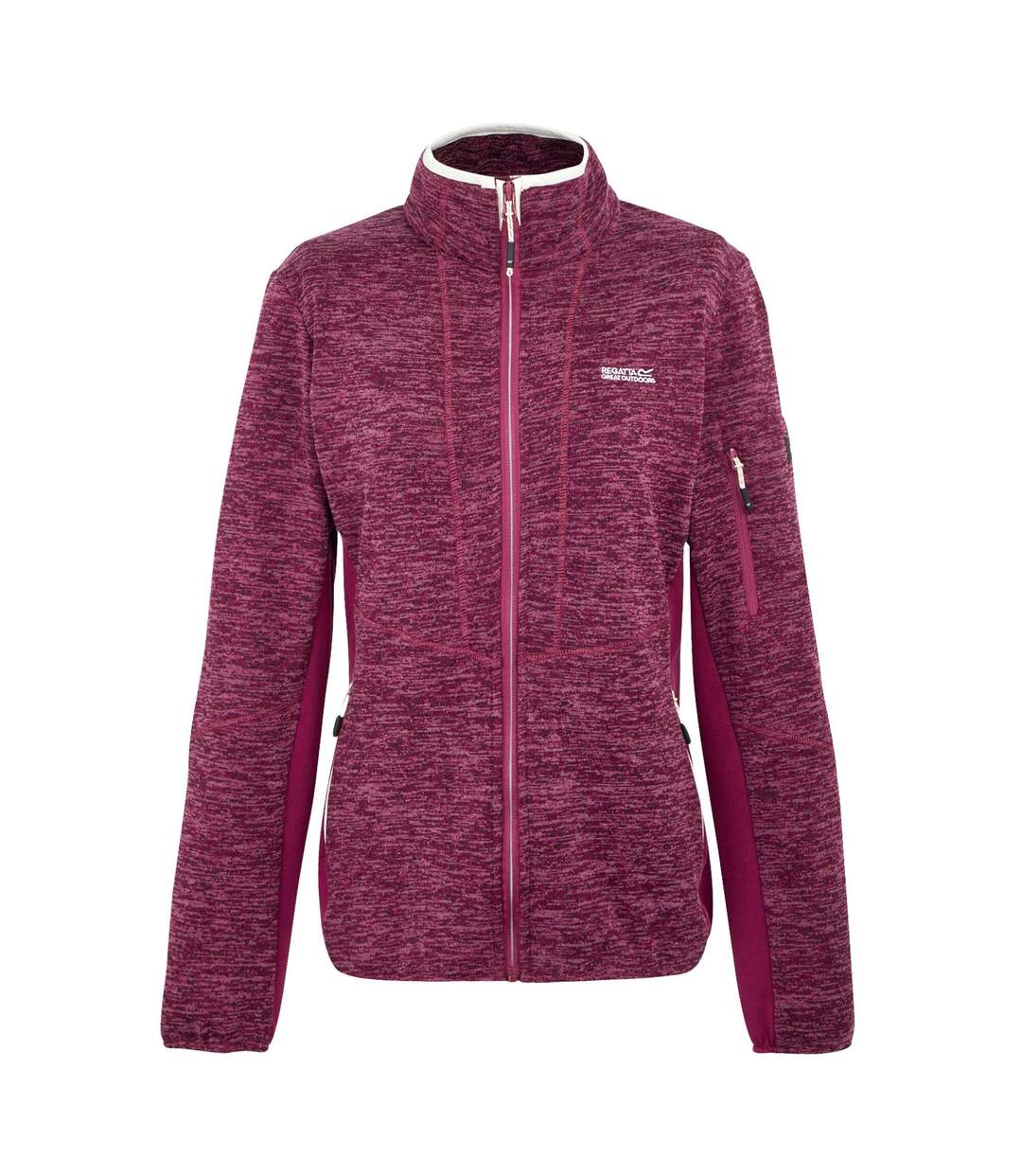 Veste Polaire Ralina Femme Bordeaux Blanc Cassé Regatta-2