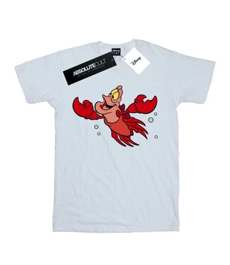 Disney - T-shirt THE LITTLE MERMAID SEBASTIAN BUBBLES - Femme (Blanc) - UTBI17737