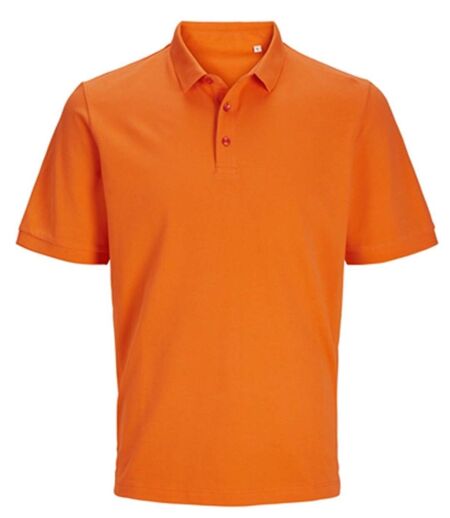 Polo manches courtes - JACK&JONES - Unisexe - JJ7556 - orange