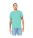 Canvas T-shirt Jersey Hommes Turquoise Bella + Canvas-1