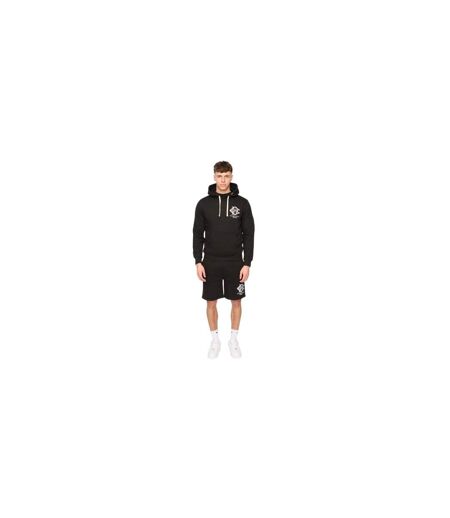 Mens Randolph Hoodie Noir Duck And Cover