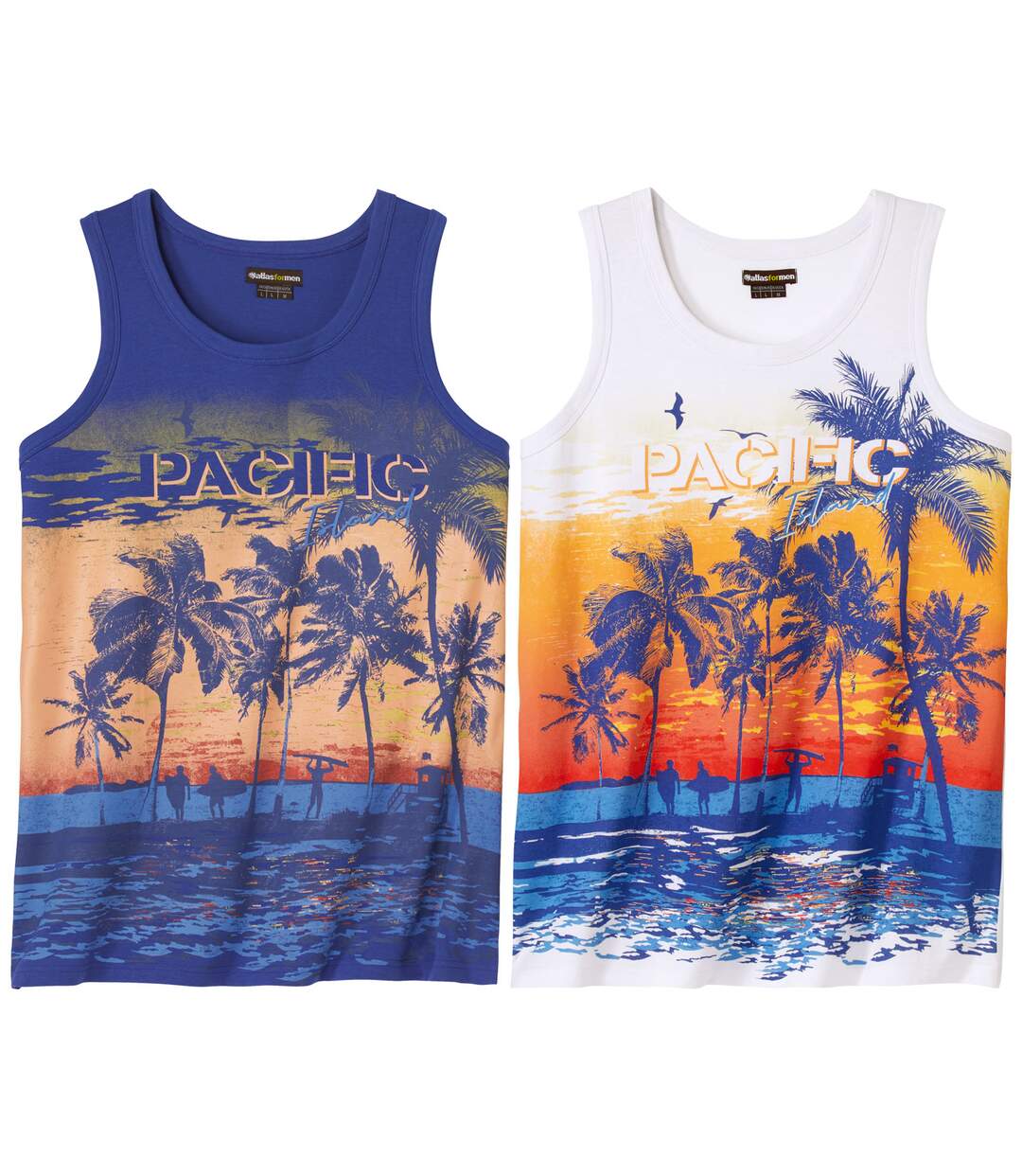 2er-Pack Tanktops Pacific Sunset-1