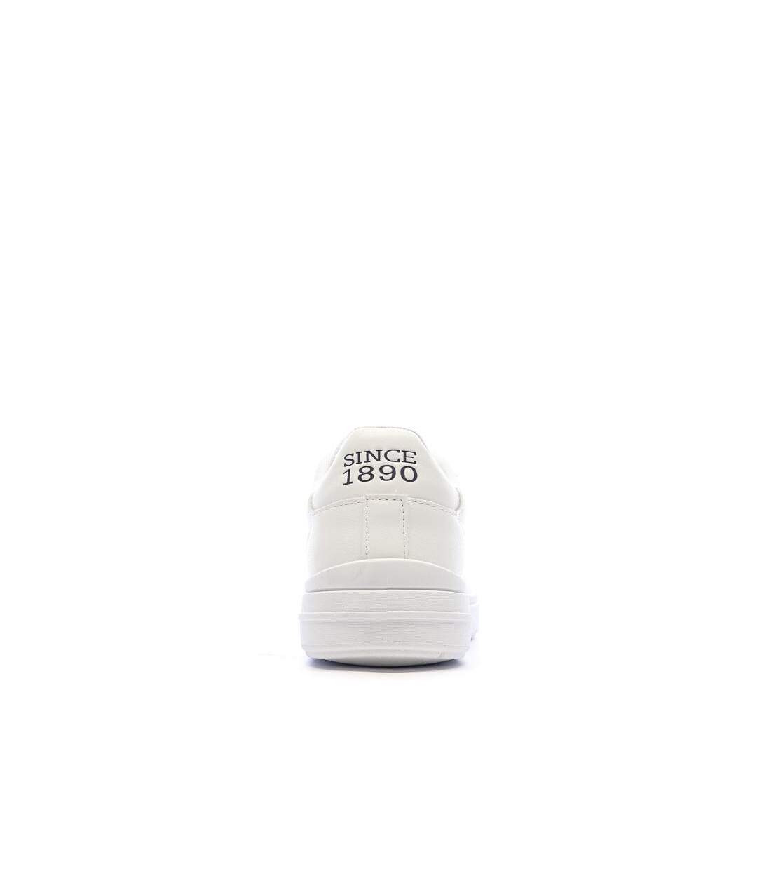 Baskets blanches homme us polo assn everyday-3