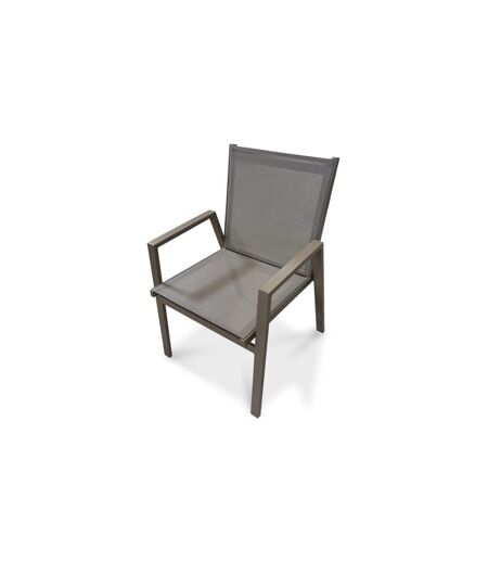 Fauteuil de Jardin Empilable Floride 86cm Quartz