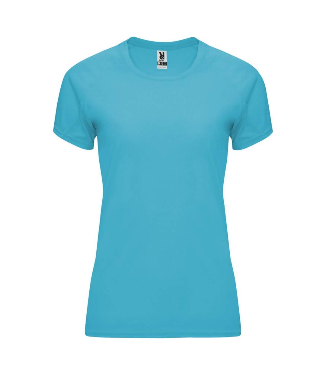 T-shirt bahrain femme turquoise vif Roly-1