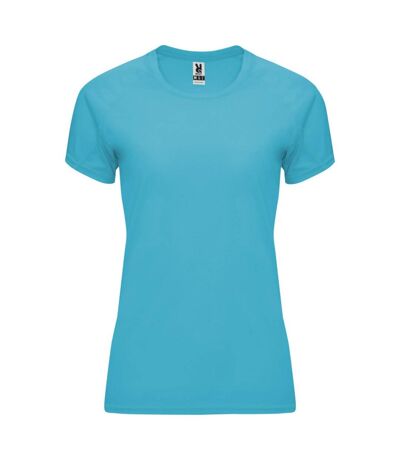 T-shirt bahrain femme turquoise vif Roly