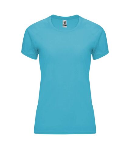 T-shirt bahrain femme turquoise vif Roly Roly