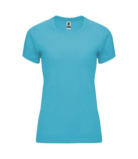 T-shirt bahrain femme turquoise vif Roly Roly