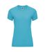 T-shirt bahrain femme turquoise vif Roly