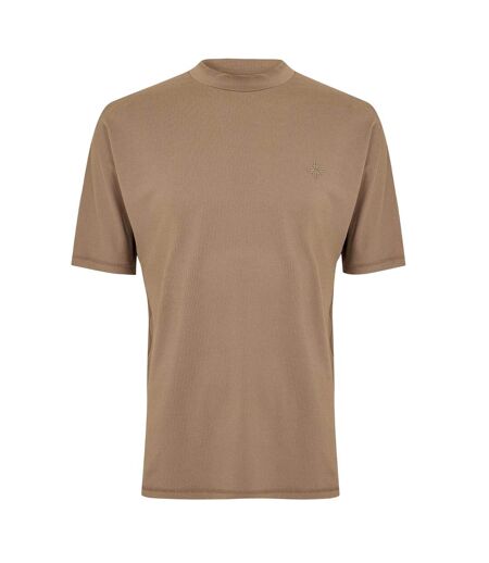 T-shirt Entraînement Motif/style Logo En Caoutchouc Homme Marron Couture Club