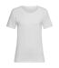 T-shirt stars femme blanc Stedman-1