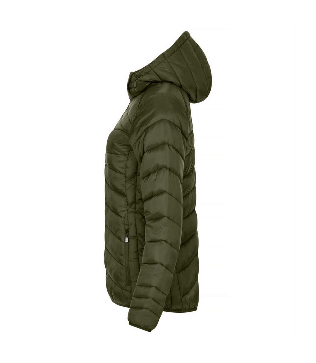 Veste Idaho Femme Vert Kaki Clique-3