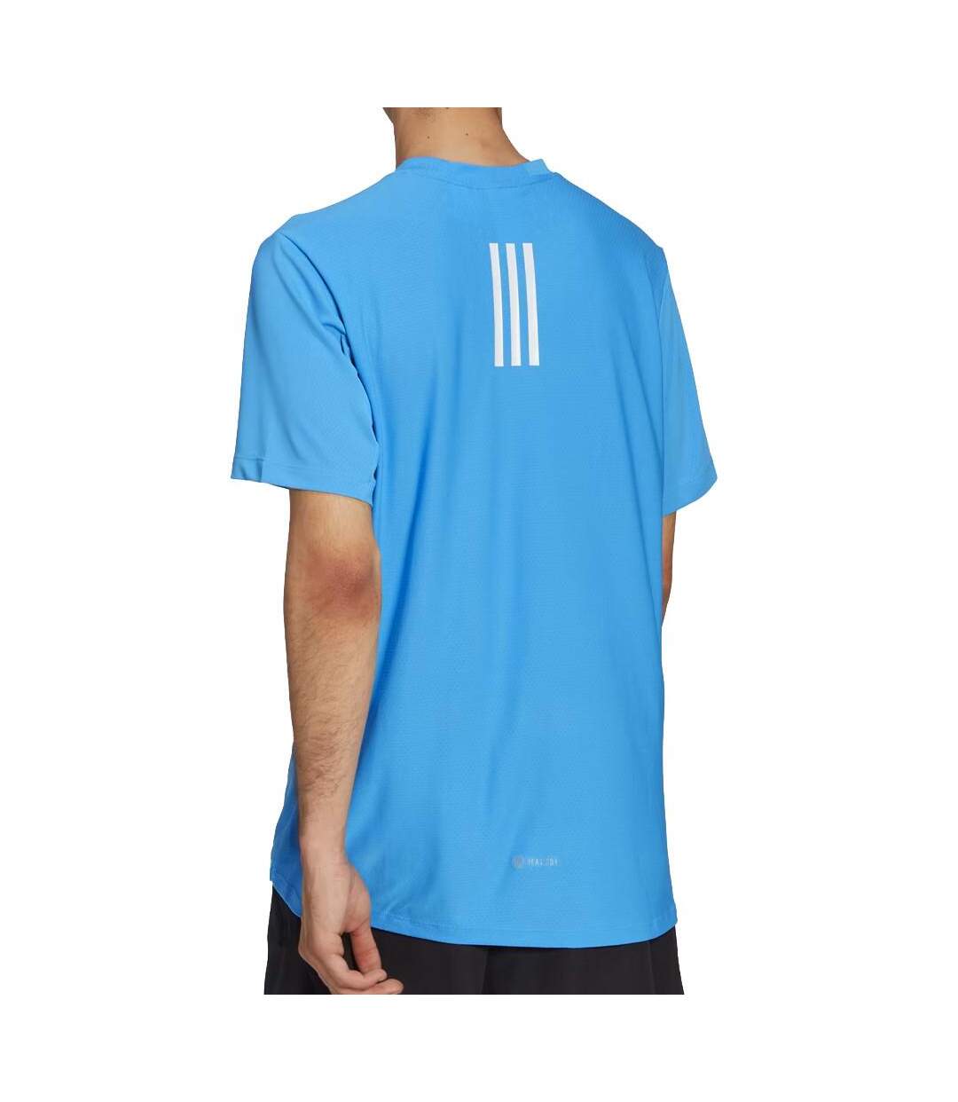 T-shirt Bleu Homme Adidas HJ9776 - XXL-2