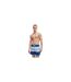 Mens Rico Stripe Swim Shorts Medium Blue Boss-1