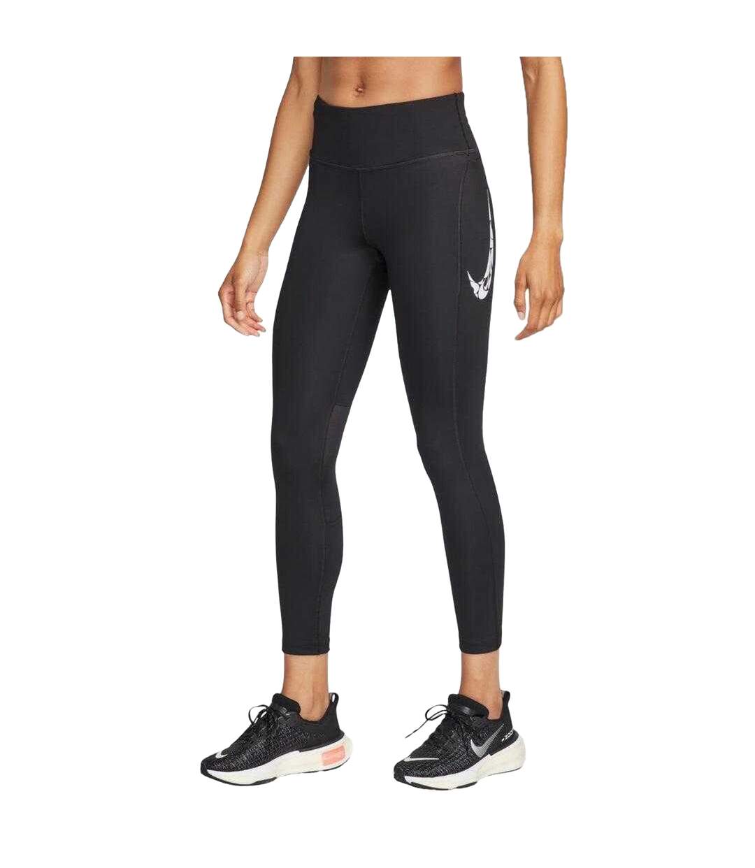 Legging Motif/style Logo Femme Noir Nike-1