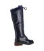 Bottes hautes rudy femme bleu marine Hush Puppies