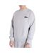 Sweat gris homme lacoste loose fit avec badge crocodile - l-1