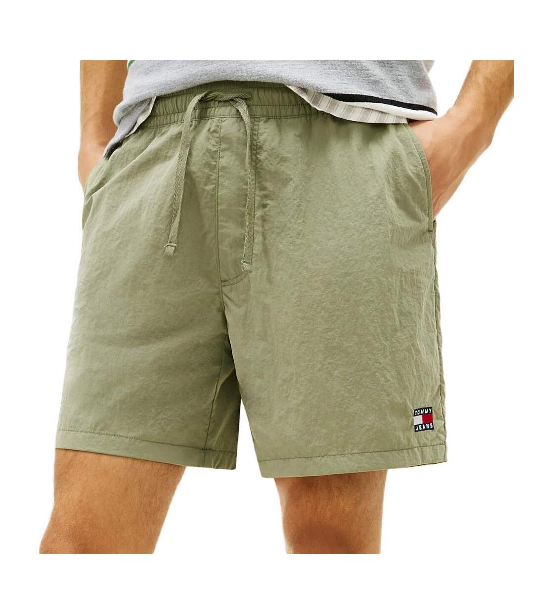 Short kaki homme tommy hilfiger nylon-1
