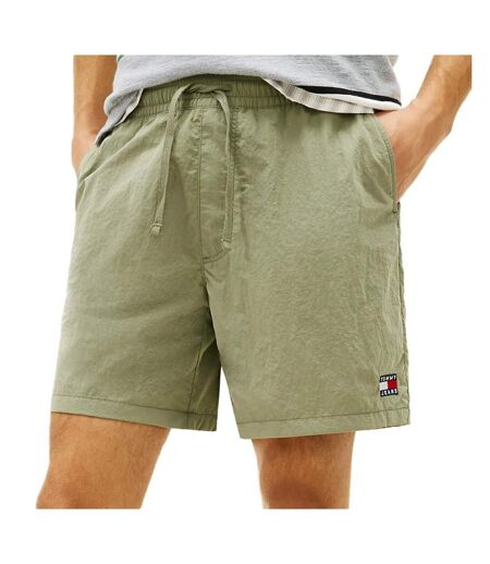 Short kaki homme tommy hilfiger nylon