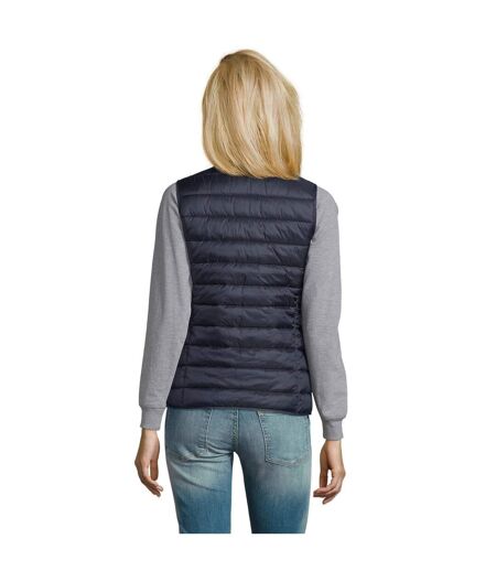 Veste Sans Manches Wave Femme Bleu Marine SOLS
