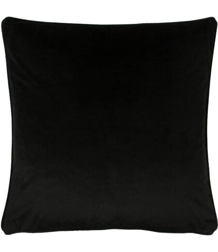 Opulence cushion cover 55cm x 55cm jet black Evans Lichfield