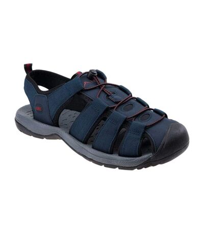 Mens Keniser Sandals Navy Black Dark Red Elbrus