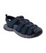 Mens Keniser Sandals Navy Black Dark Red Elbrus-1