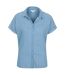 Chemisier Palm Femme Bleu Mountain Warehouse-1