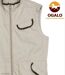 OGALO 211260U001 Gilet sans manches pour femme : Confort naturel en pur coton et élégance décontractée-5