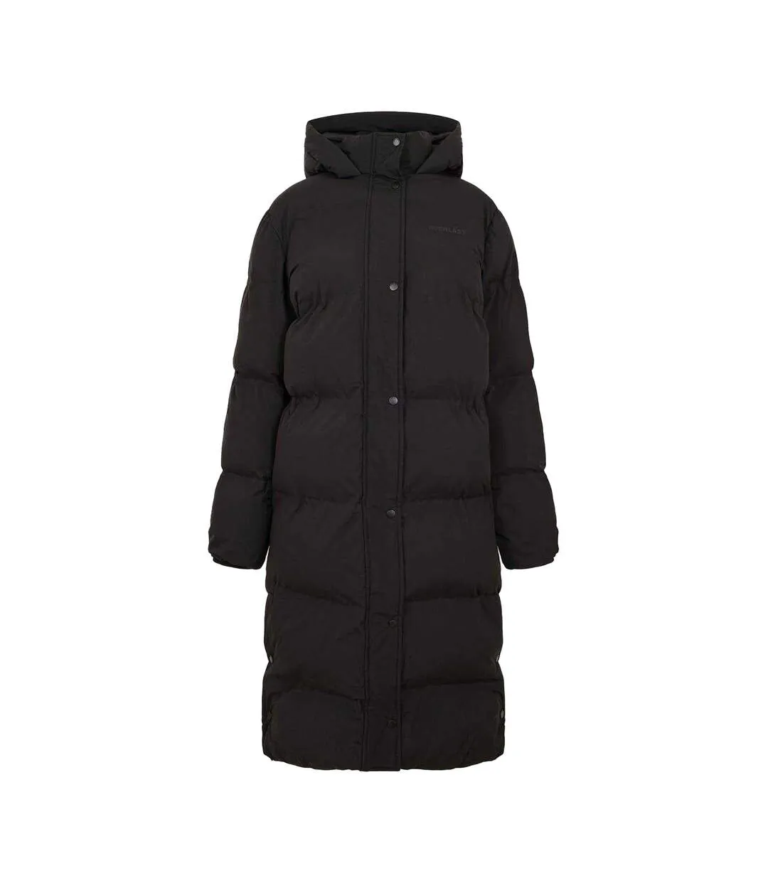 Womens/ladies Puffer Jacket Black Everlast-1